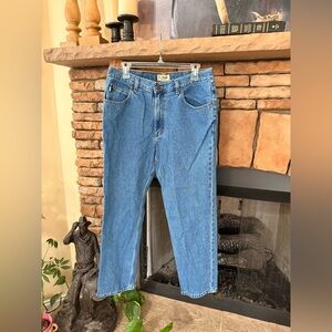 L.L. Bean Classic Fit Jeans 34x28 Straight Leg Men’s Vintage Workwear